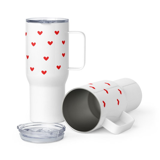 Cupsy Red Hearts Design