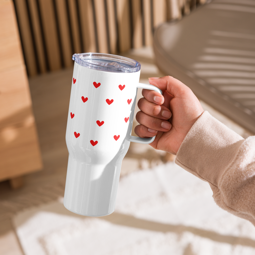 Cupsy Red Hearts Design